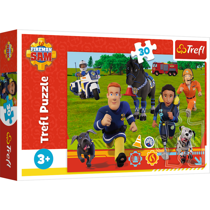TREFL FIREMAN SAM Puzle Ugunsdzēsējs Sems