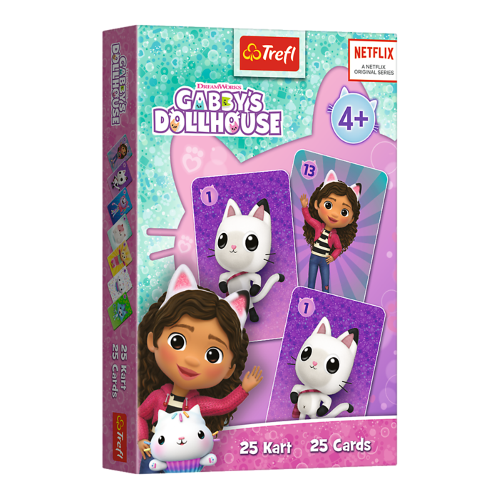 TREFL GABBY´S DOLLHOUSE Kāršu spēle (08508T)