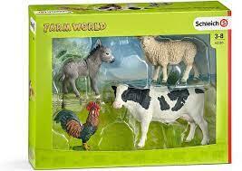 SCHLEICH FARM WORLD fermas dzīvnieki komp