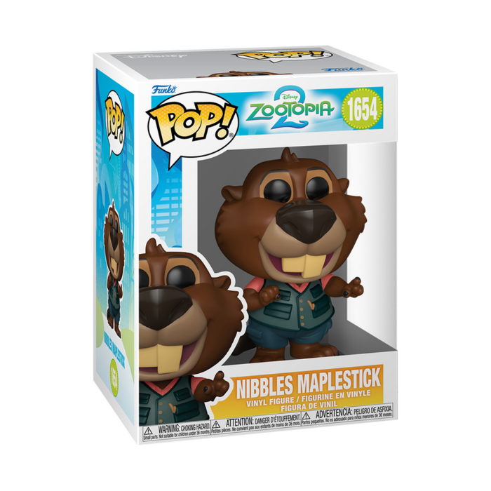 FUNKO POP! Vinyl: Фигурка: Disney: Zootropolis 2 - Nibbles Maplestick (86636F)