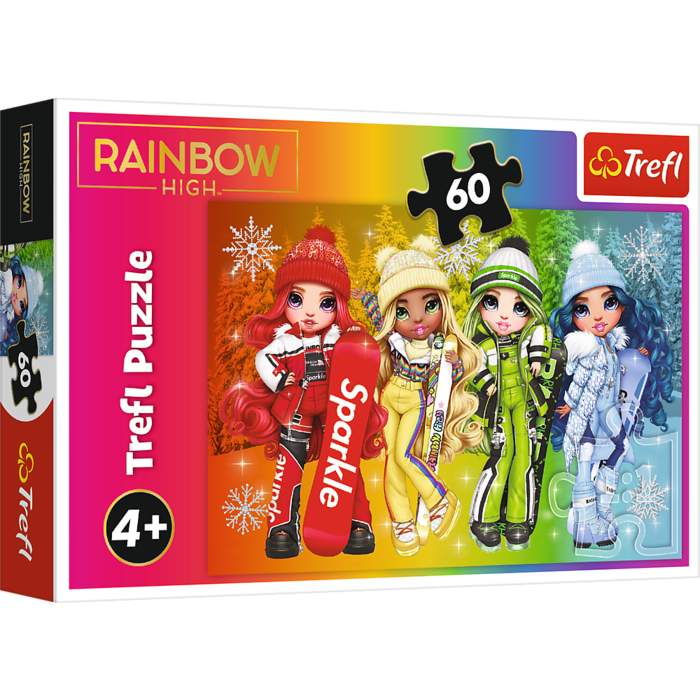 TREFL RAINBOW HIGH Puzle, 60 gab