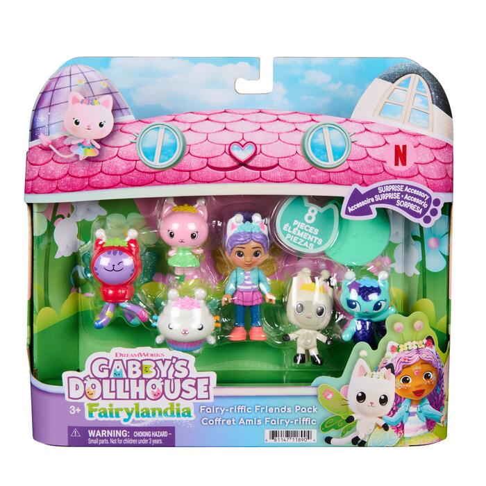 GABBY´S DOLLHOUSE Fairy Friends rotaļu komplekts