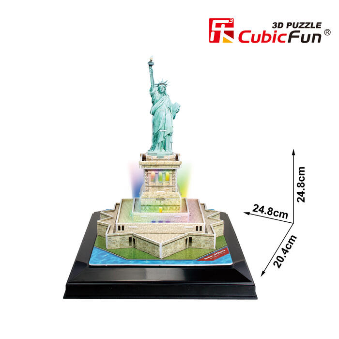 CUBICFUN 3D пазл Статуя Свободы c LED (L505H)