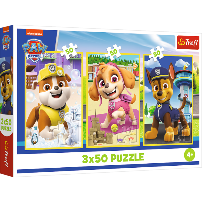 TREFL PAW PATROL Pužļu komplekts Mūsu