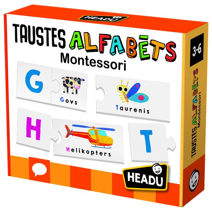 HEADU Montessori Taustes alfabēts (latviešu val