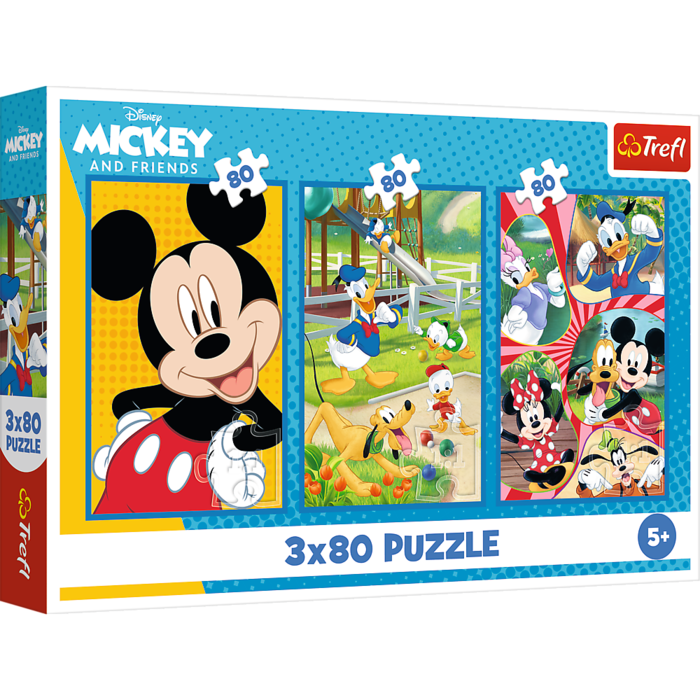 TREFL DISNEY MICKEY MOUSE Pužļu komplekts