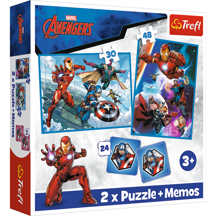 TREFL AVENGERS Puzles komplekts 30 gab