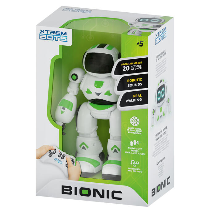 XTREM BOTS Interaktīvais robots Bionic (XT803464)