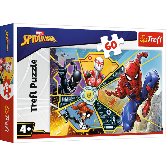 TREFL SPIDER-MAN Puzle Zirnekļcilvēks, 60 gab