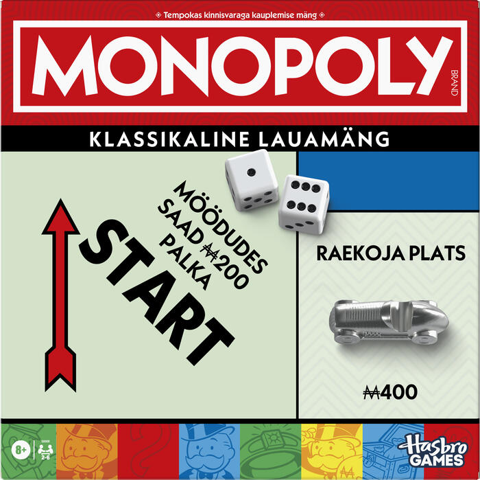 MONOPOLY Board game Classic Refresh (In
