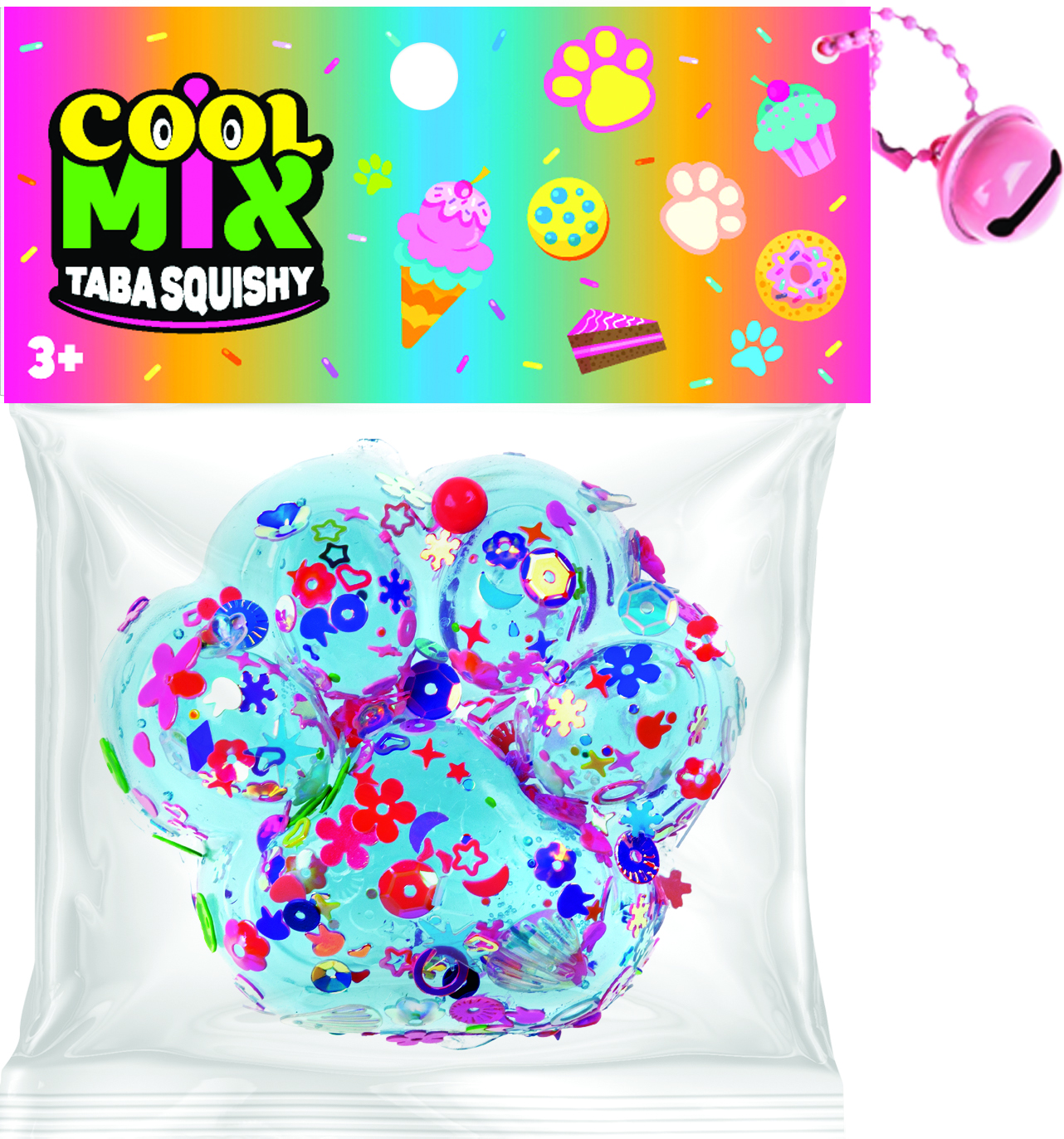 COOL MIX TABA SQUISHY rotaļlieta stresa