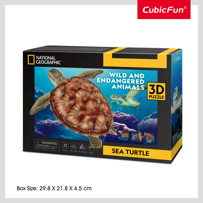 Cubic fun CUBICFUN NATIONAL GEOGRAPHIC 3D