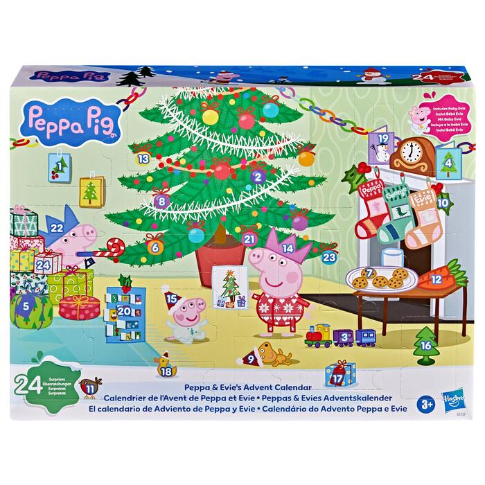 PEPPA PIG большой семейный адвент-календарь (G3127)