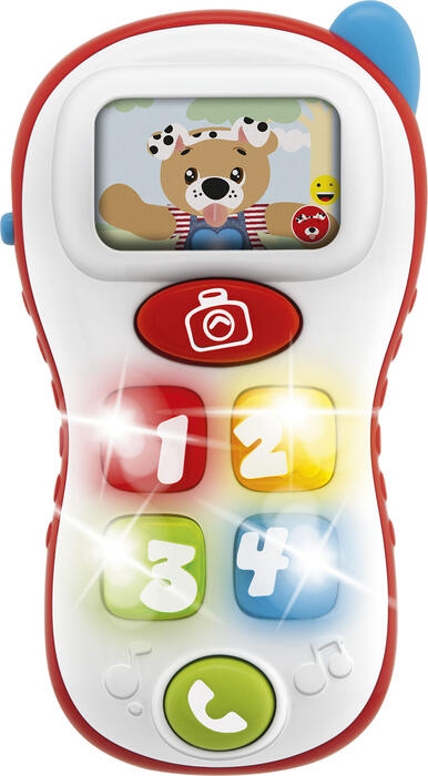CHICCO mazuļu telefons (latviešu/angļu valodā) (09611