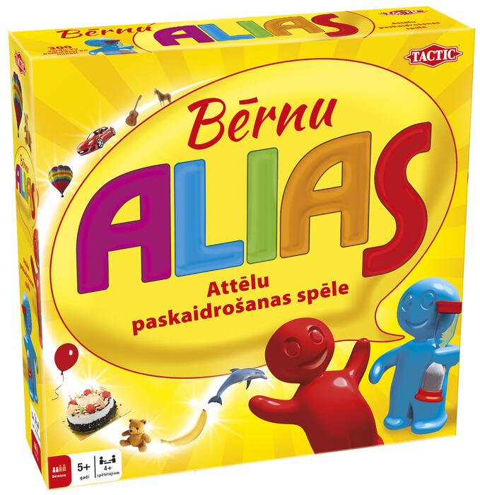 TACTIC Spēle Alias Bērnu Juniors (Latviešu