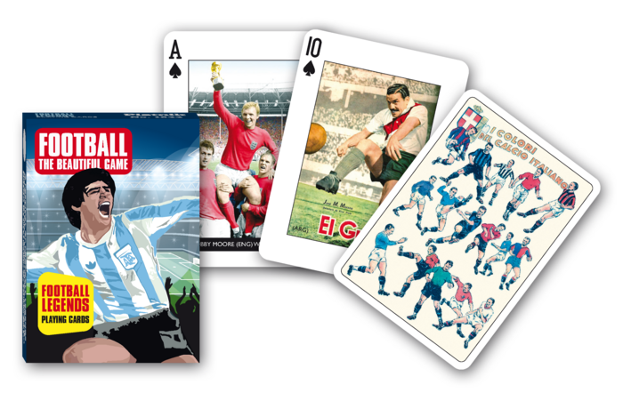 PIATNIK Spēļu kārtis - Fotball Legends