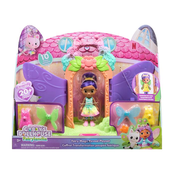 GABBY´S DOLLHOUSE Rotaļu komplekts Flutter-riffic tērpu