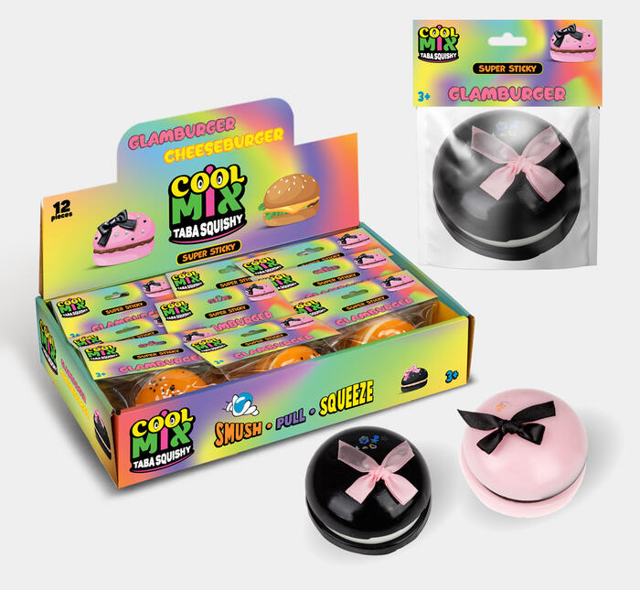 COOL MIX TABA SQUISHY anti-stresa rotaļlieta