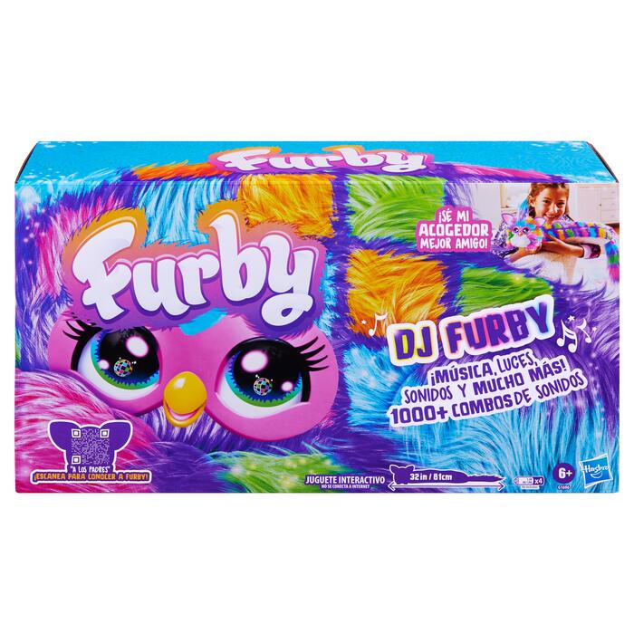 FURBY Интерактивная игрушка Dj Furby Neon Star (G1696)