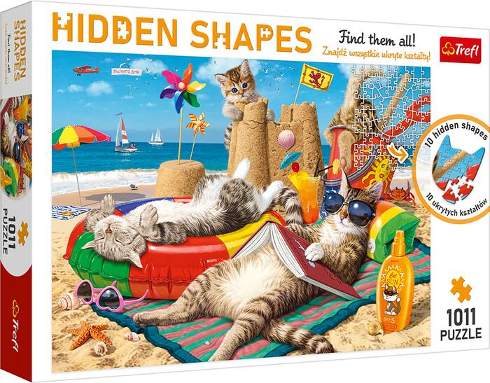 TREFL PUZZLES TREFL Puzle Kaķu brīvdienas