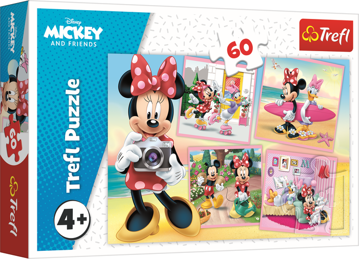 TREFL DISNEY Puzle Minnija pele, 60