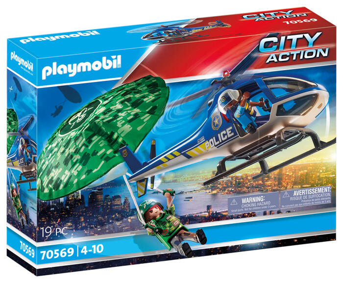 PLAYMOBIL City Action Policijas misija: izpletņa