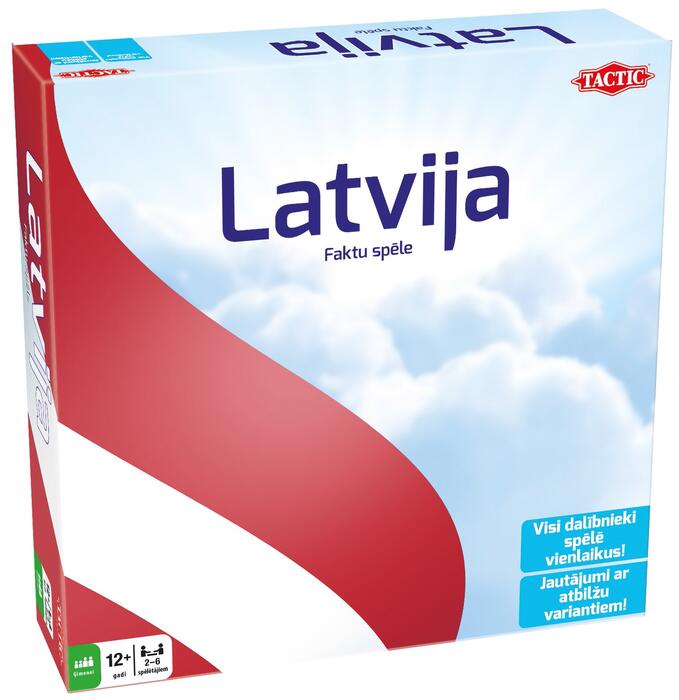 TACTIC Galda spēle "Latvija" (Latviešu