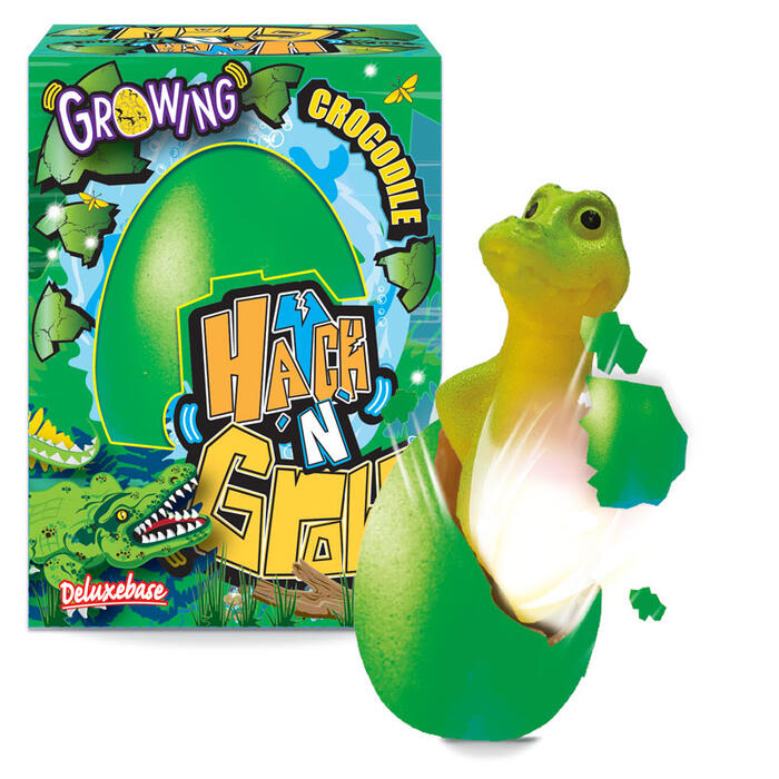 DELUXEBASE Hatch ´N´ Grow, Krokodils (51248D)