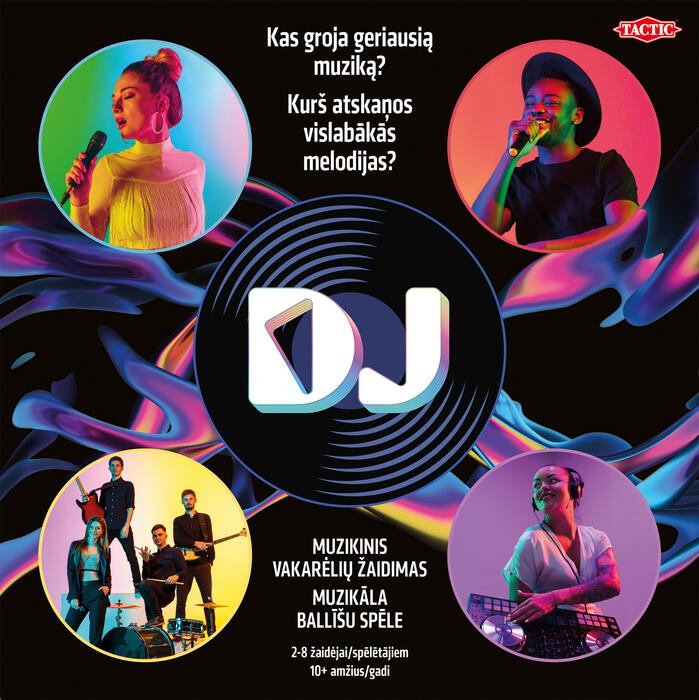 TACTIC Galda spēle "DJ Pop