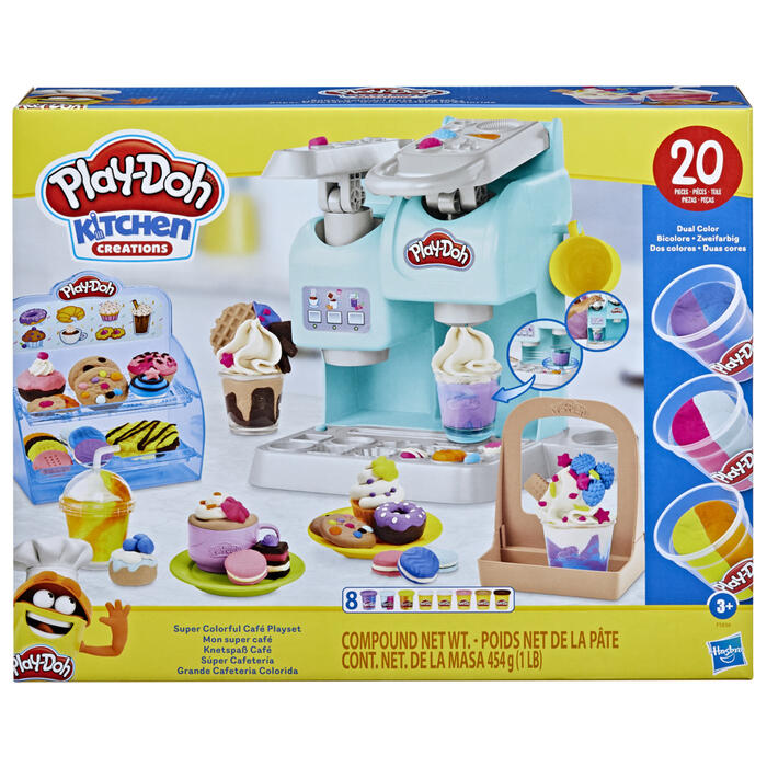 PLAY-DOH Rotaļu komplekts Super krāsaina kafejnīca