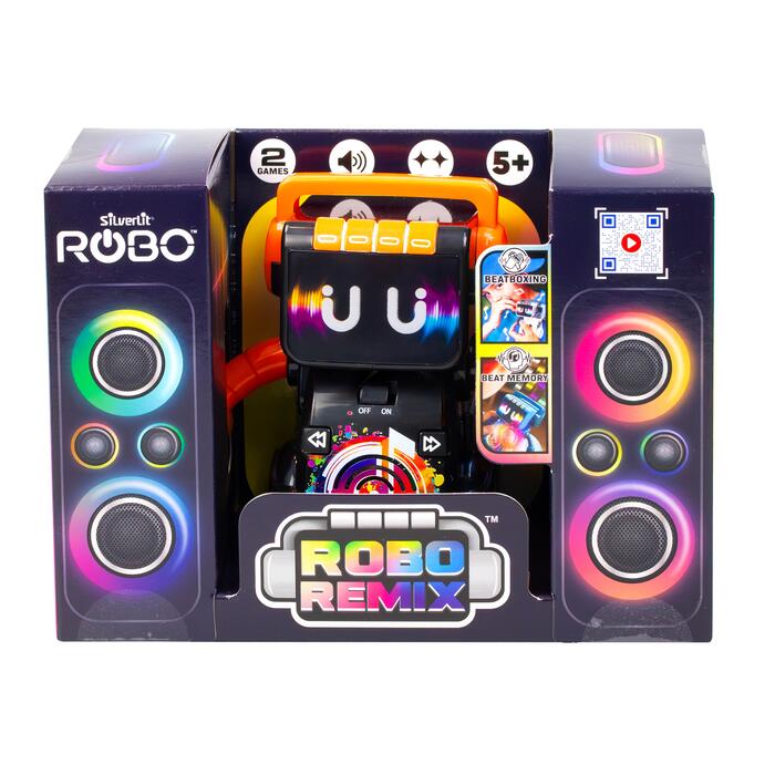 SILVERLIT Interaktīvs robots ROBO REMIX (88001S)