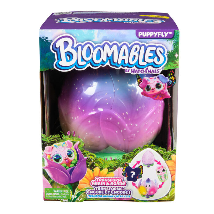 HATCHIMALS Alive Интерактивная игрушка Bloom Surprise Puppyfly (6073019)