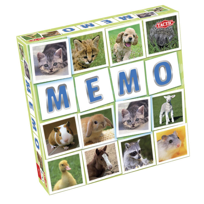 TACTIC Memo dzīvnieki (52676T)