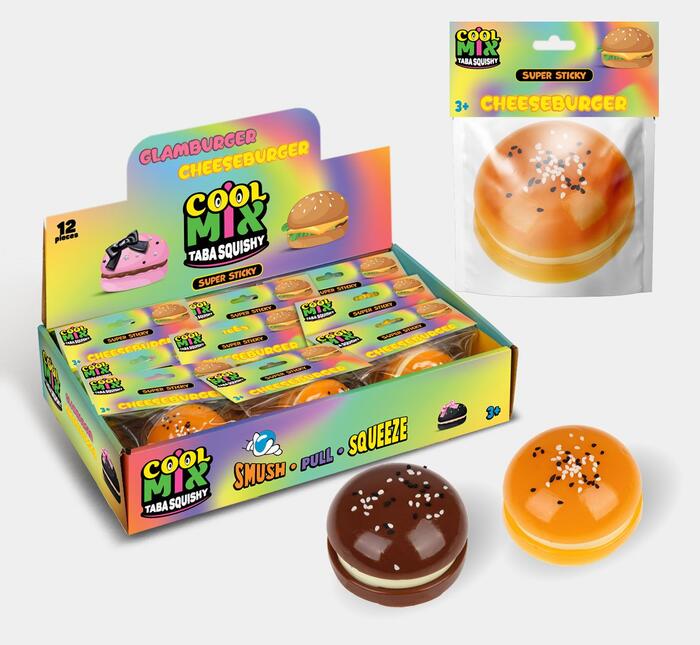 COOL MIX TABA SQUISHY anti-stresa rotaļlieta