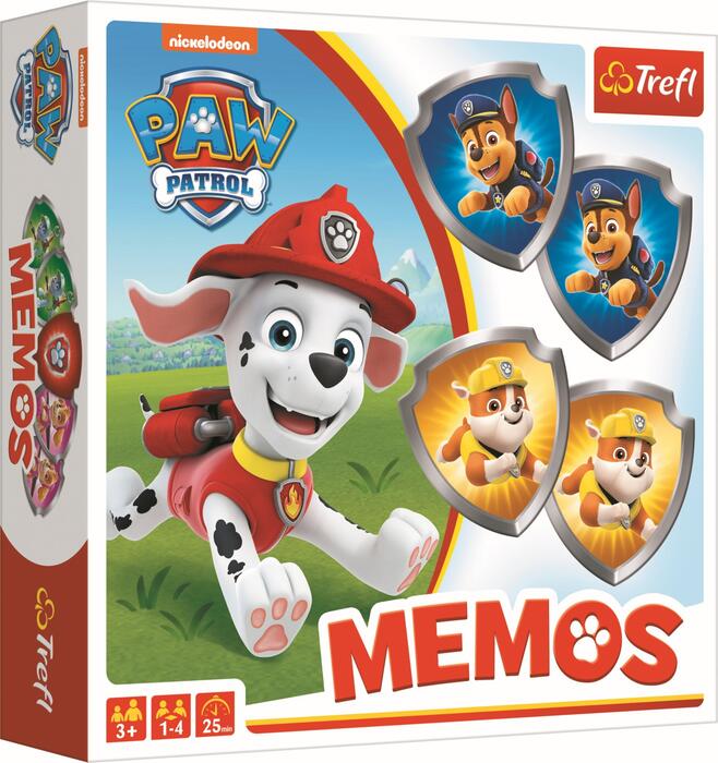 TREFL PAW PATROL Memo Galda spēle