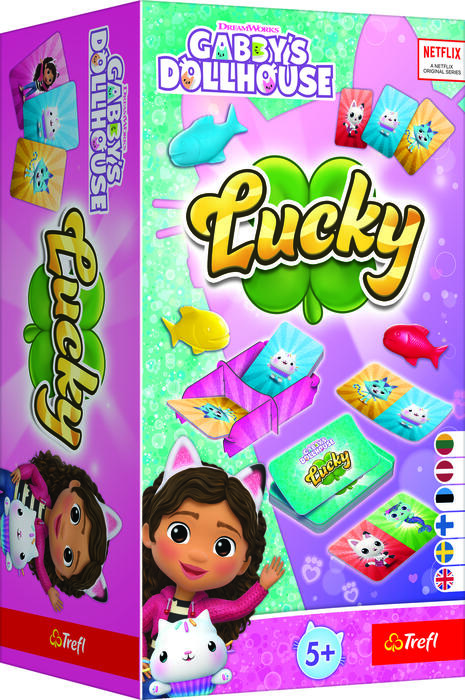 TREFL GABBY´S DOLLHOUSE galda spēle Lucky