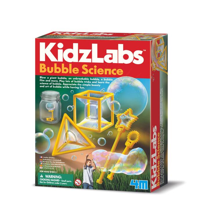 4M KidzLabs DIY komplekts Ziepju burbuļu zinātne (00-03351)