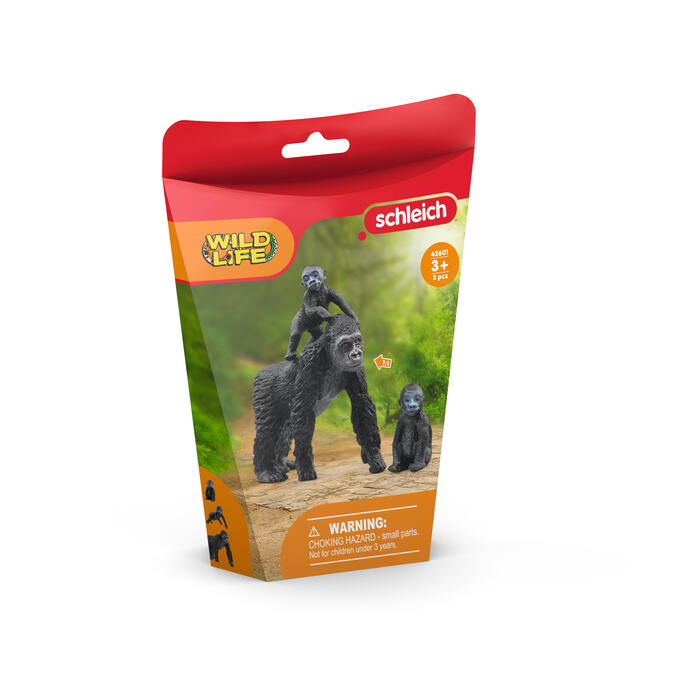 SCHLEICH WILD LIFE Gorillu ģimene (42601S)