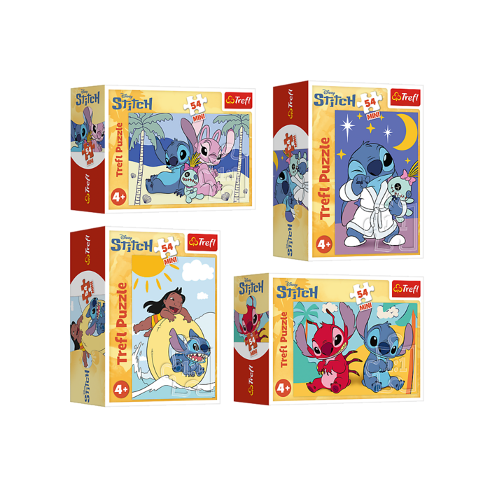 TREFL DISNEY STITCH Puzle Mini, 54