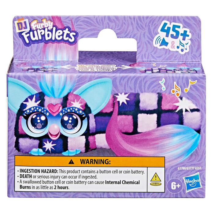 FURBY Interaktīva plīša rotaļlieta Dj Furblets