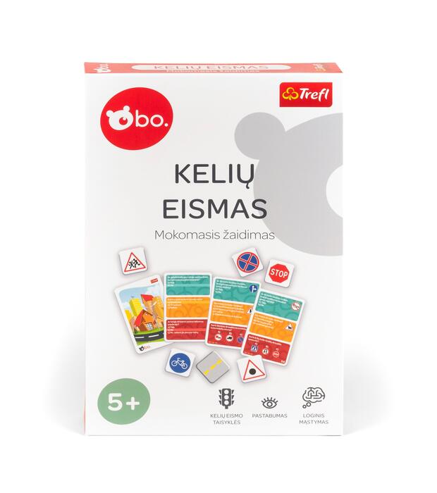 Bo. Educational board game "Road