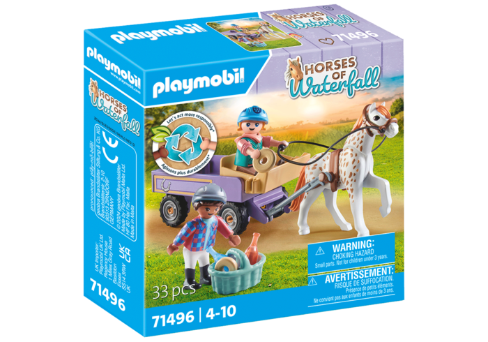 PLAYMOBIL HORSES OF WATERFALL Poniju rati
