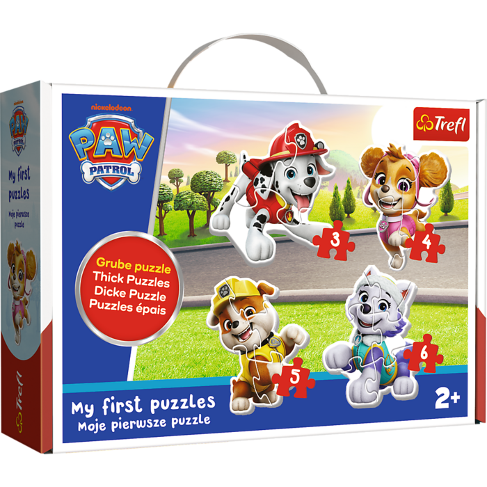 TREFL PAW PATROL Puzle mazuļiem Paw