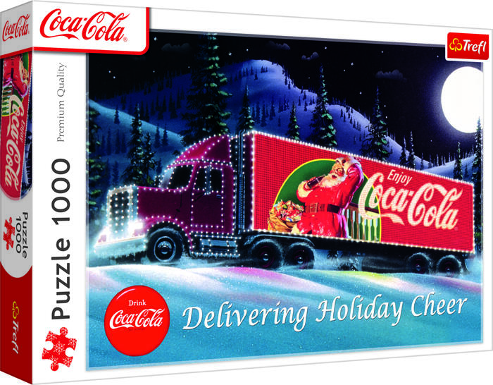 TREFL Puzle Coca-Cola: Christmas Caravan 1000