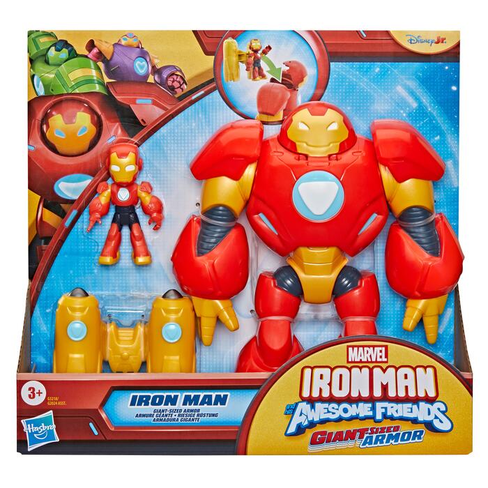 AVENGERS IRON MAN AND HIS AWESOME FRIENDS фигура Giantsized armor mech (G2024)