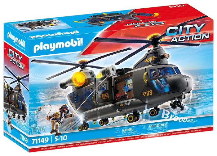 PLAYMOBIL CITY ACTION Taktiskā vienība –