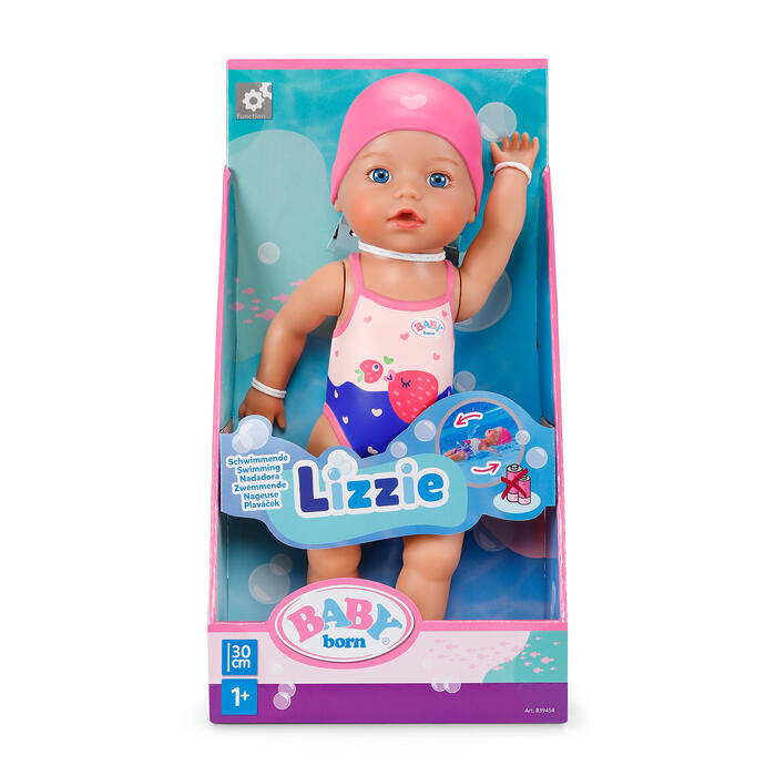 BABY BORN Кукла Swimming Lizzie, 30 см (839454)