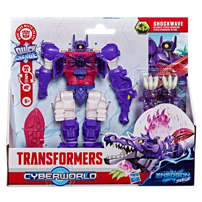 TRANSFORMERS Cyberverse Ultimate Cyber Changers figūra