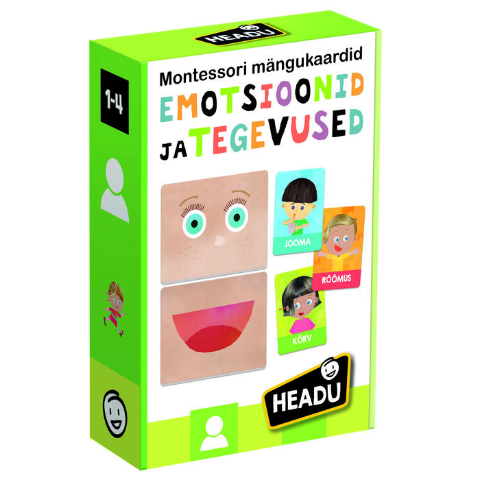 HEADU Flashcards Emotions and Actions Montessori