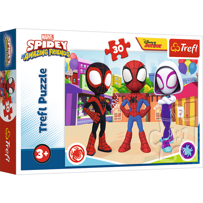 TREFL SPIDER-MAN Puzle Spidey, 30 gab